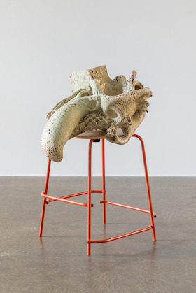 Pernille Pontoppidan Pedersen, Soft tool  /connecting stool, 2023