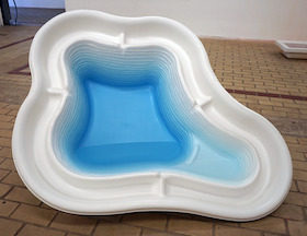 Anne-Laure Wuillai, Bleu piscine, 2020