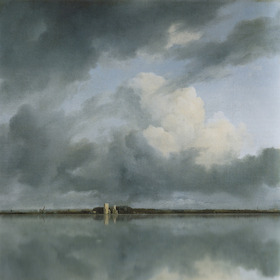 Laurence Aëgerter, 416-2106181714 (Ruisdael, View of the ruins of Huis ter Kleef and Haarlem) , 2021