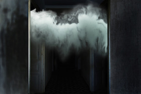 Corinne Mercadier, Le nuage vagabond, série La nuit magnétique, 2022