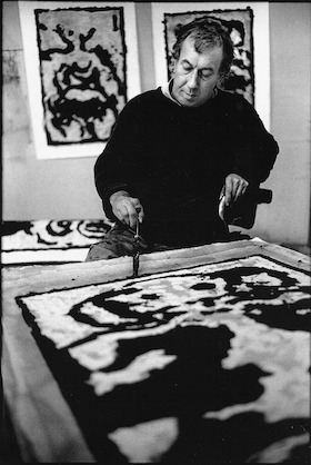 Jean-Pierre Pincemin, Portrait de l'artiste, 1995