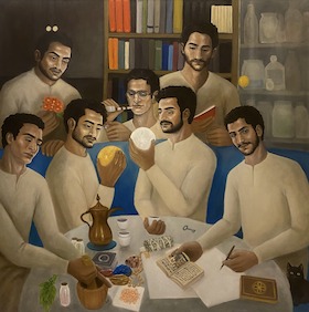 Nour Elbasuni, The alchemists, 2023