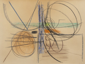 Hans Hartung, Composition, 1947