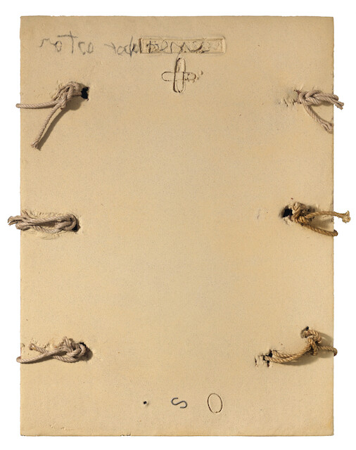 Antoni Tàpies, Matèria amb cordes, 1998