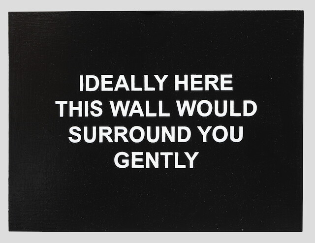 Laure Prouvost, IDEALLY HERE THIS WALL WOULD SURROUND YOU GENTLY, 2021