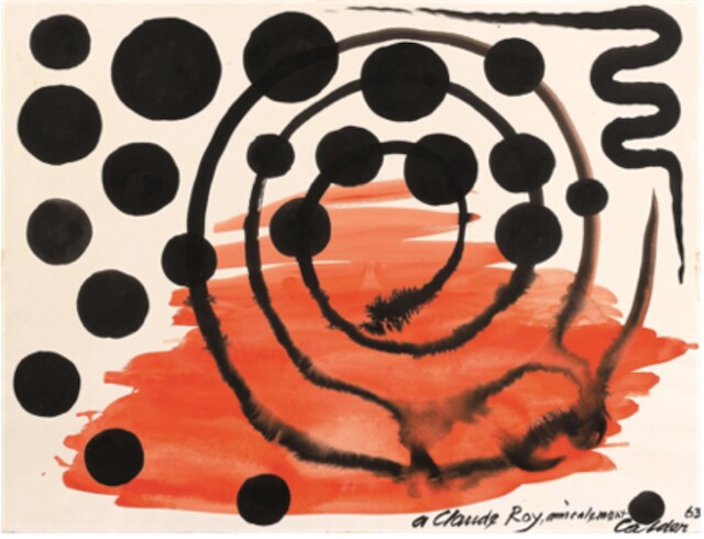 Alexander Calder, Composition With Spiral, 1963